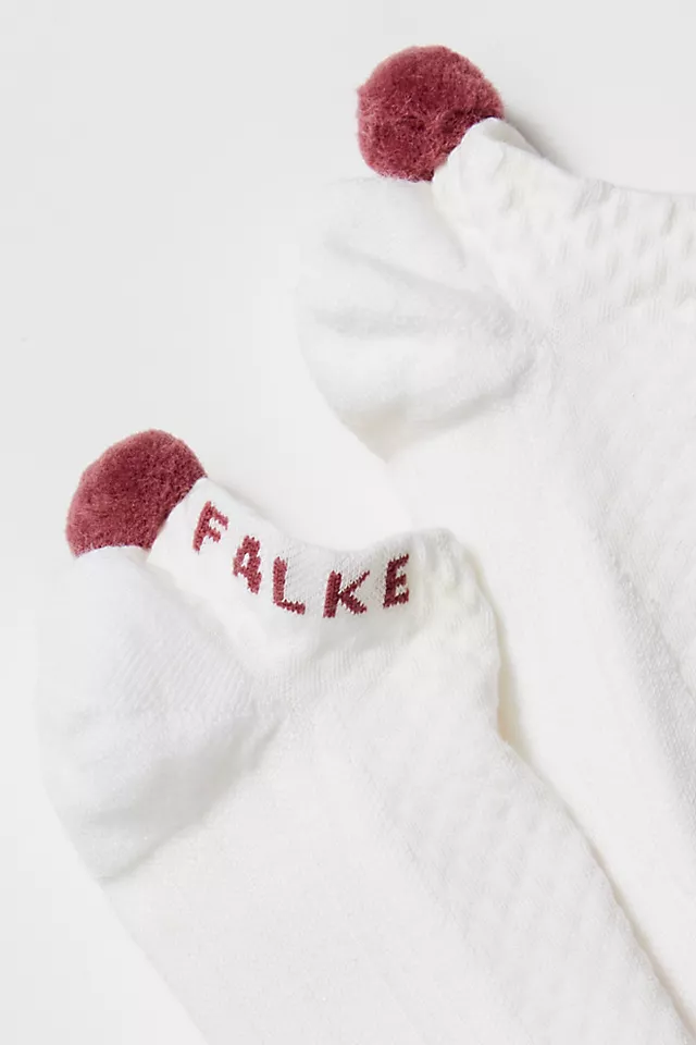 Falke Go2 Pompom Socks White