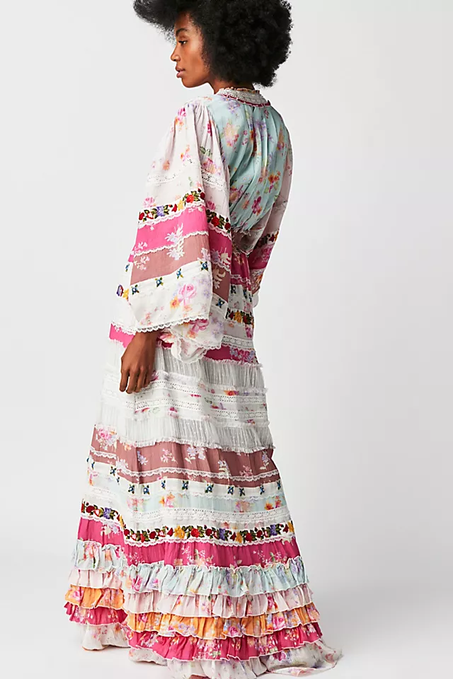 Sweet Pea Medley Duster Multi