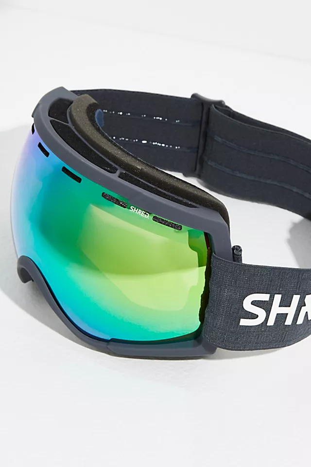 SHRED Rarify Ski Goggles Black / Cbl Plasma Mirror