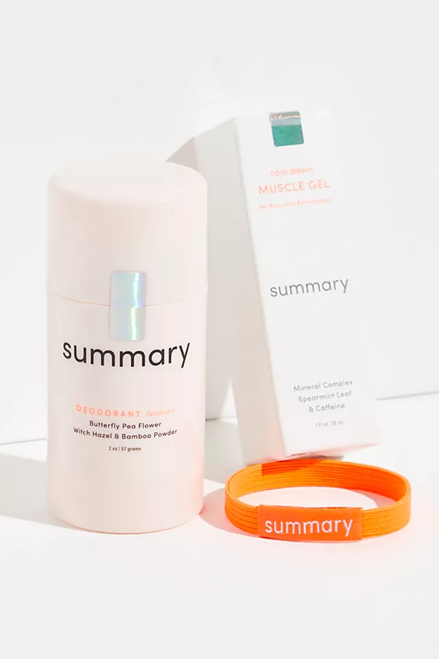 Summary Cool Down Muscle Gel & Deodorant Bundle One