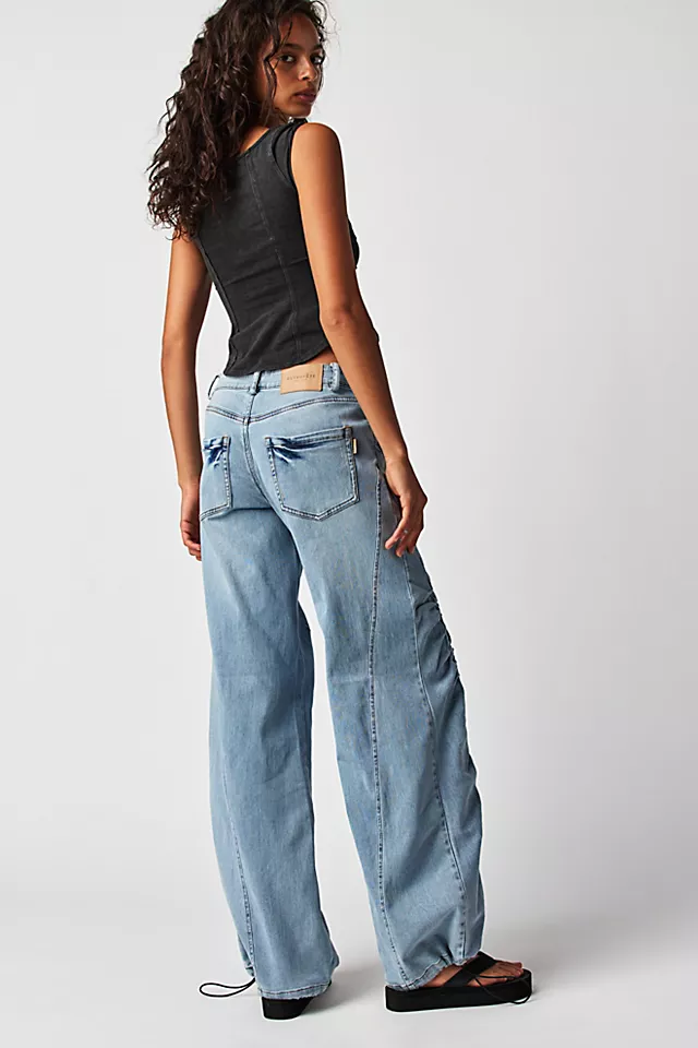 Retrofete Giselli Jeans Celeste