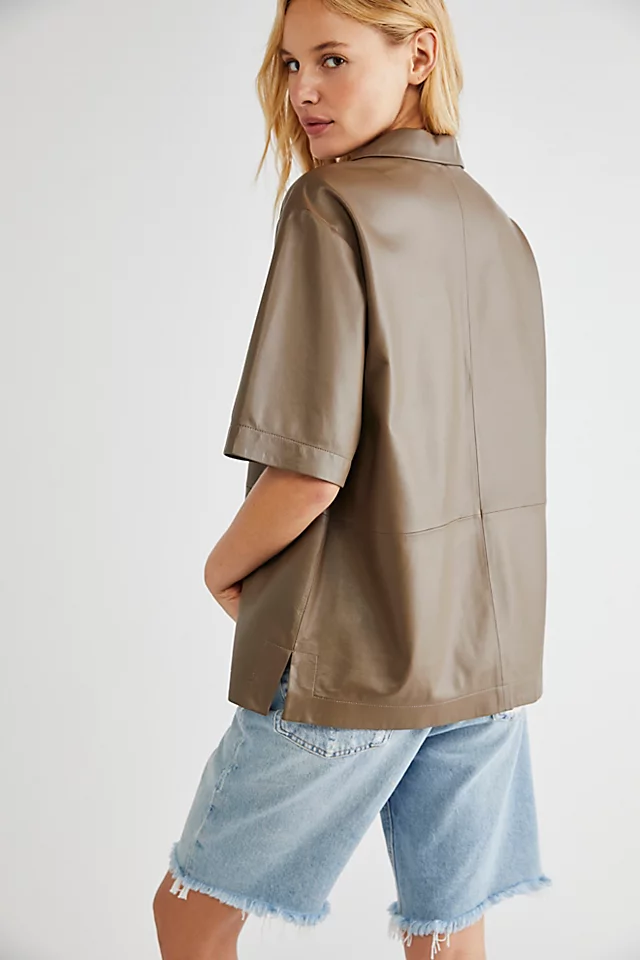 Harlyn Leather Top Chocolate Chip