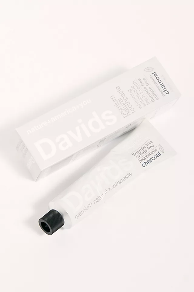 Davids Charcoal Toothpaste One