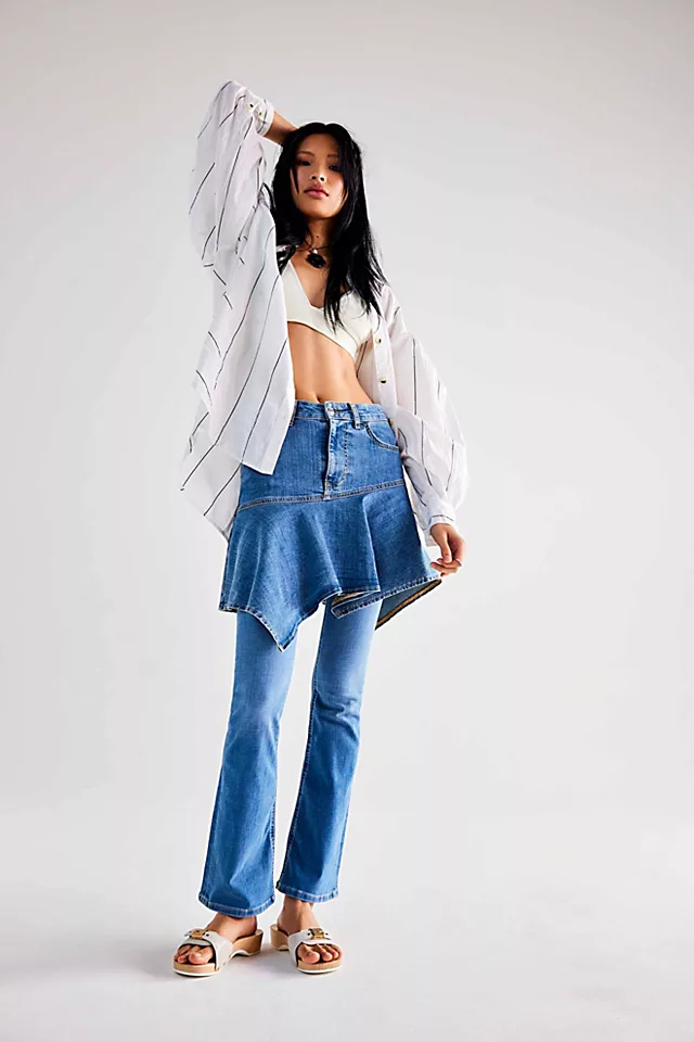 Alara Midi Skirt indigo