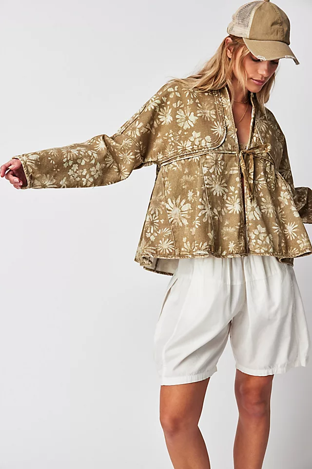 Lua Bed Jacket Olive Combo