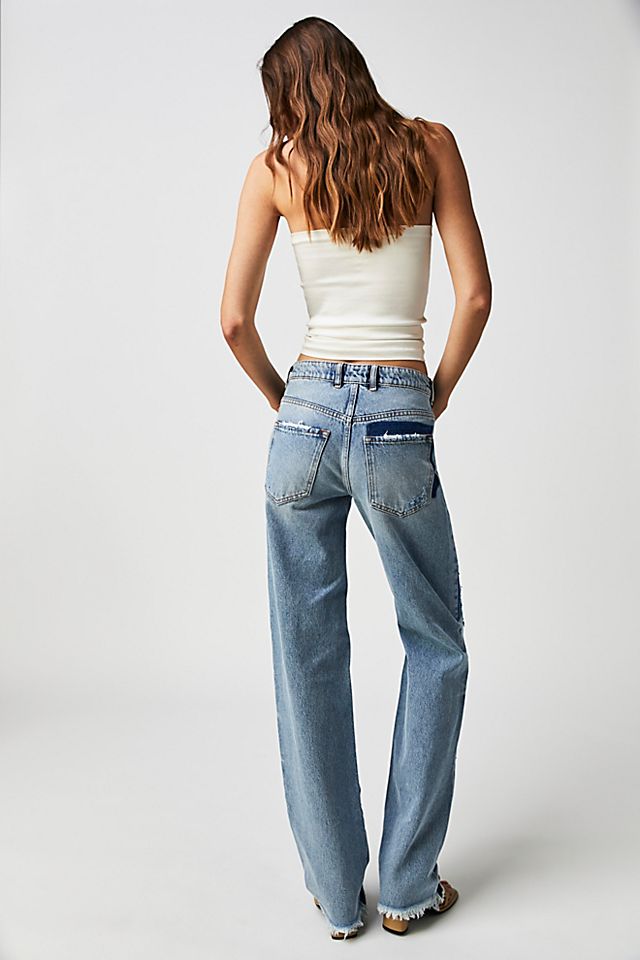 SER.O.YA Heidi Patch Jeans Coastline