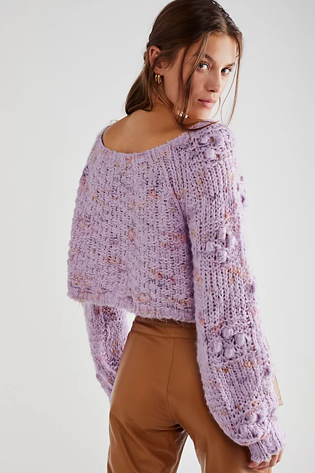Sunset Cloud Pullover Violet Glow Combo