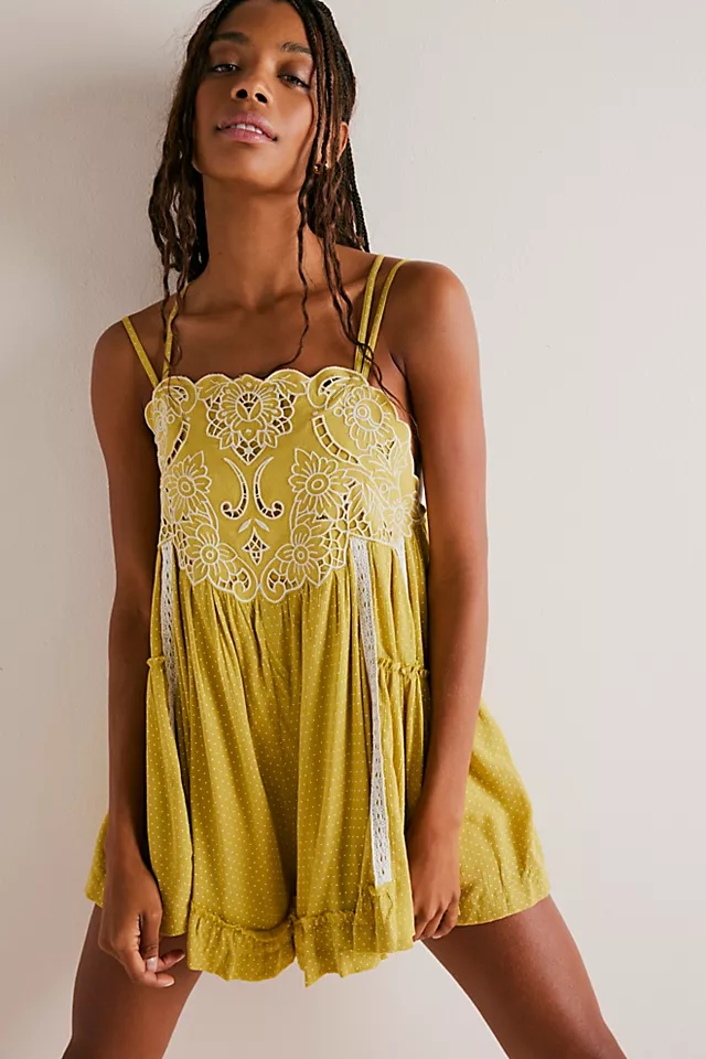 Bali Ray Of Sunshine Romper Dried Palm Combo