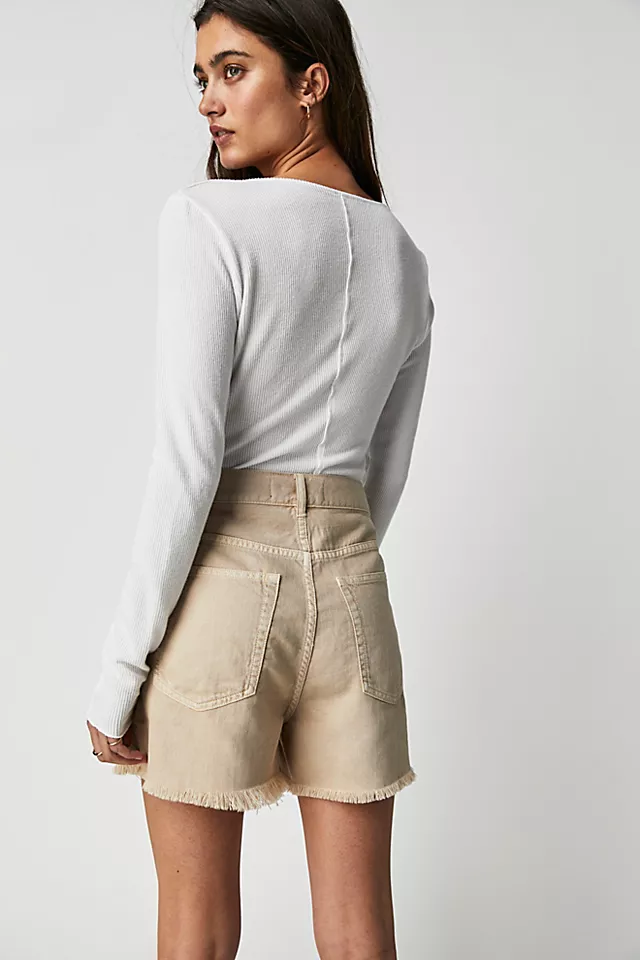 Sandrine Rose Harem Shorts Latte