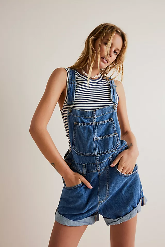 Ziggy Shortalls Sapphire