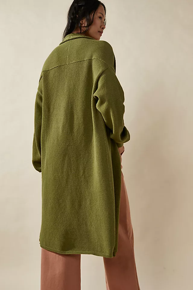 Hailee Convertible Cardigan Giant Kelp