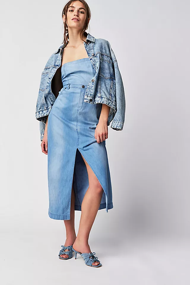 Picture Perfect Midi Blue