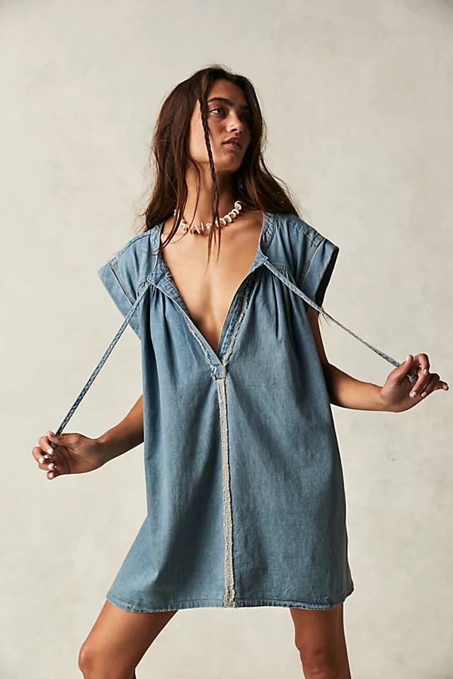 Green Eyes Tunic Medium Indigo