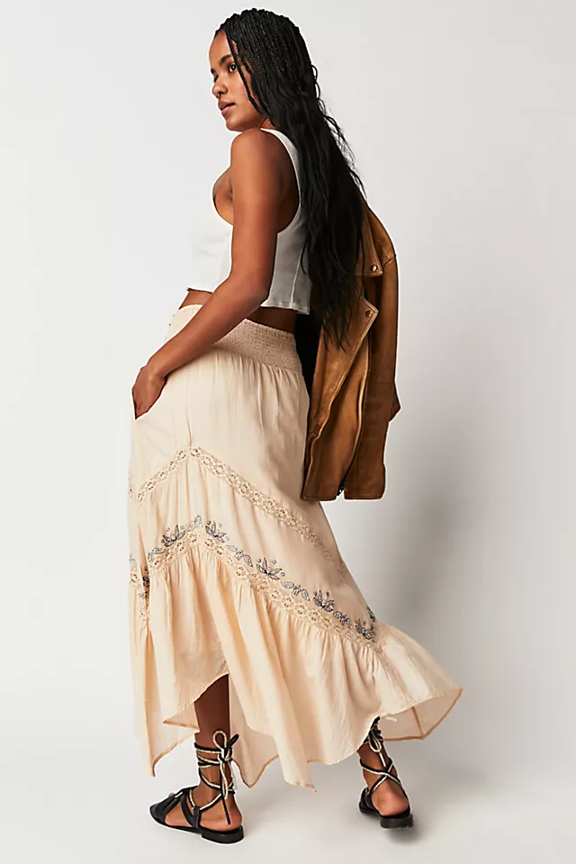 Mirabelle Maxi Skirt Tea