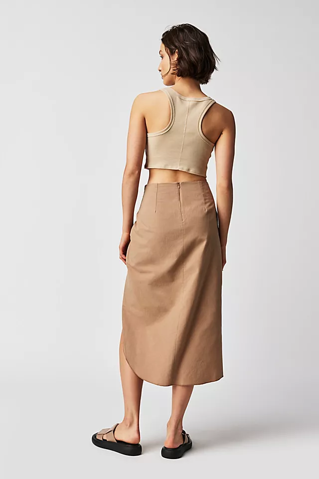 Ronny Kobo Greg Skirt Sand