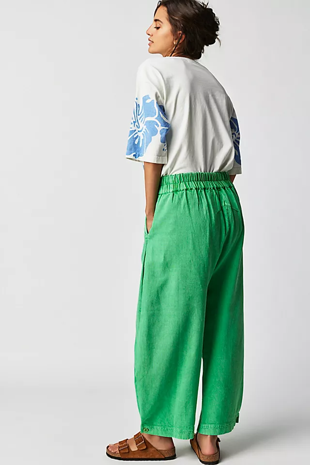 Cool Harbor Wide-Leg Pants Lush Life