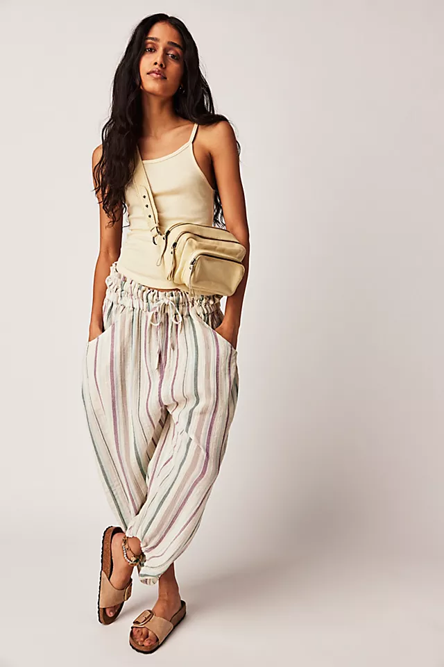 Lust Over Yarn Dyed Pants Sundrenched Stripes
