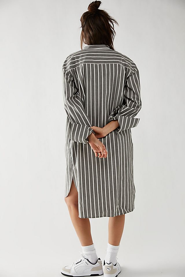 Closed Shirt Dress Washed Black