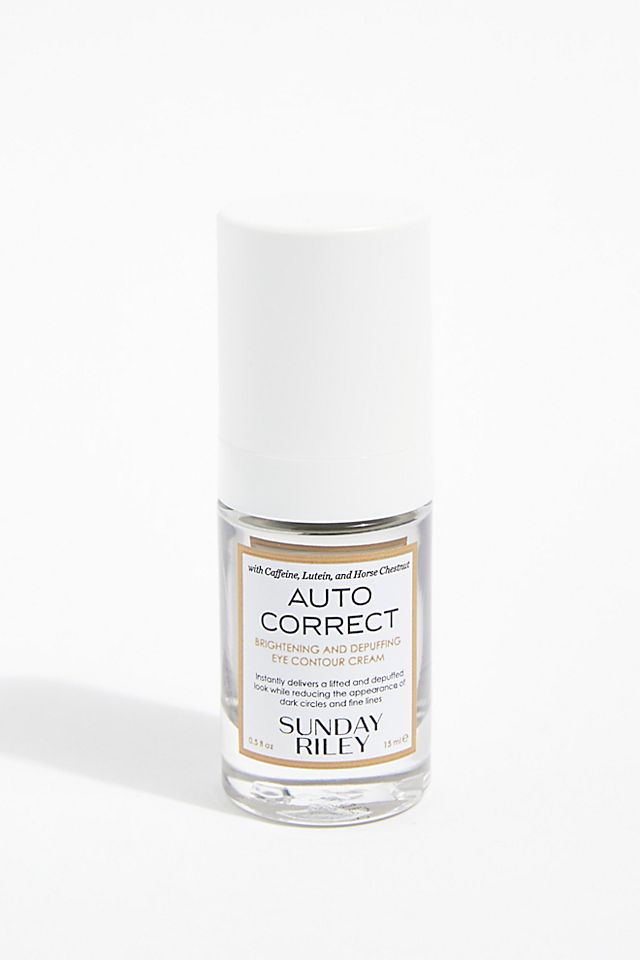 Sunday Riley Auto Correct Brightening and Depuffing Eye Cream Depuffing Eye Cream