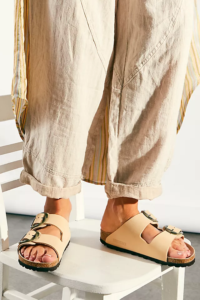 Arizona Big Buckle Torty Birkenstock Sandals Almond