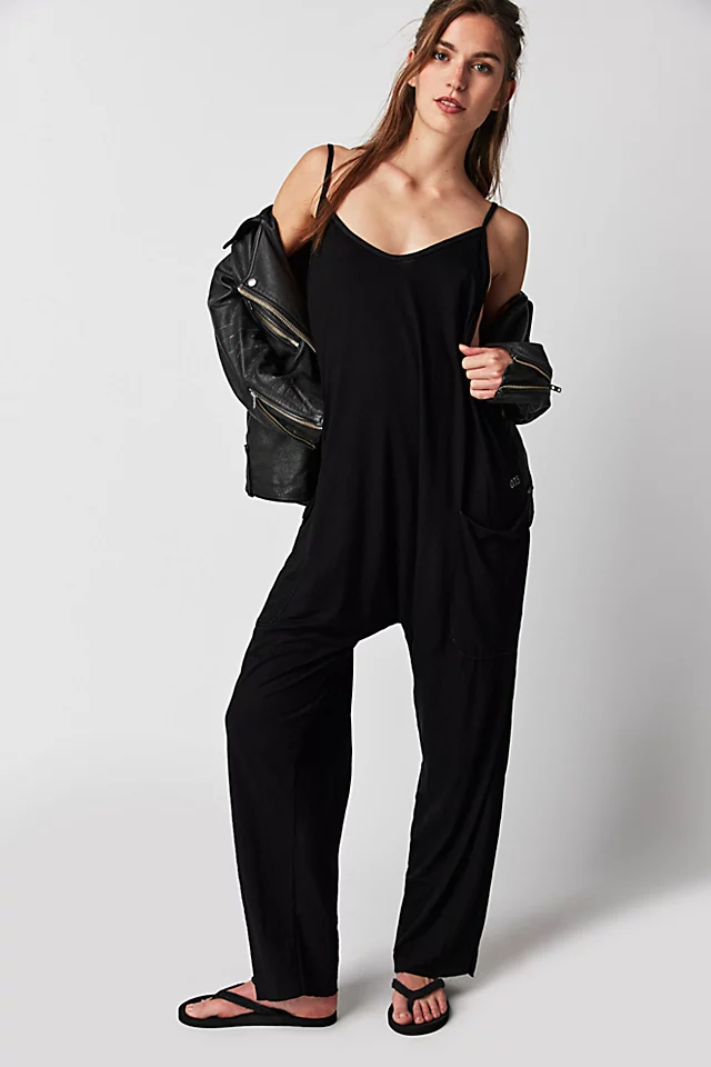 OneTeaspoon Savannah Jumpsuit Black Stone