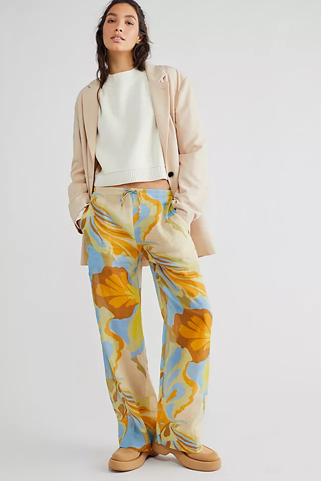 Stevie Pants Poolside Print