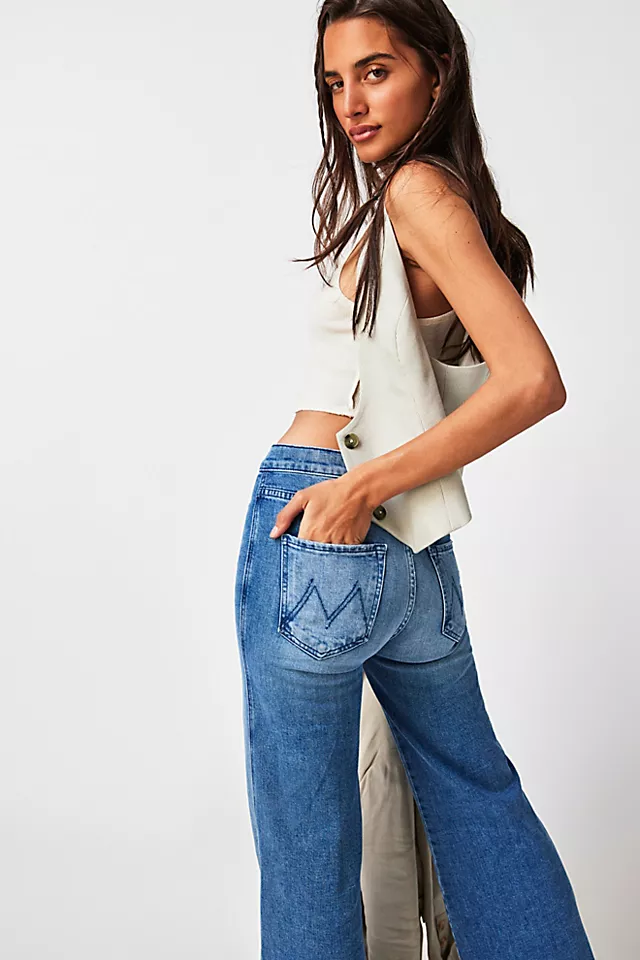 MOTHER The Tab Roller Skimp Jeans From Out Of Town