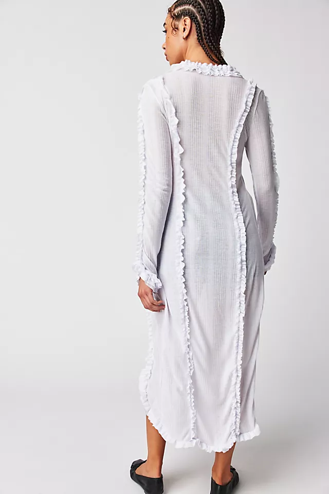 Get It Girl Maxi Top White