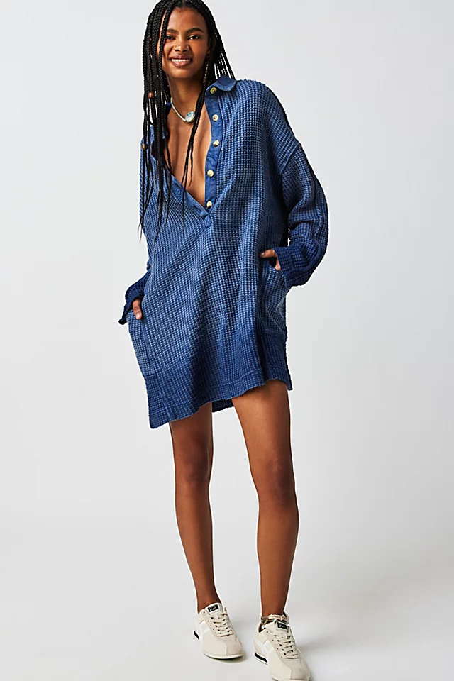 Wilder Polo Rinsed Cobalt