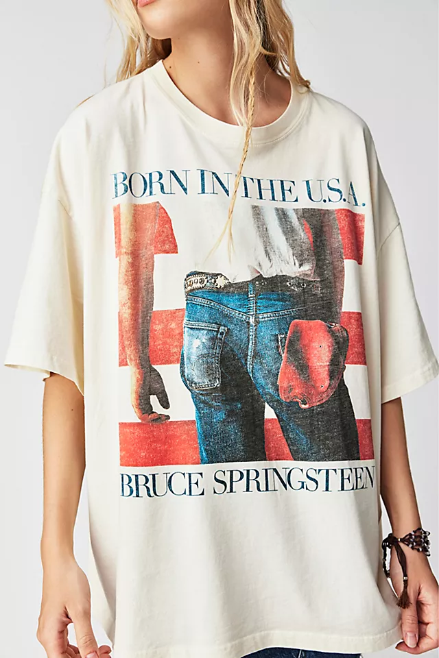 Daydreamer Bruce Springsteen Born In The USA Tee Stone Vintage