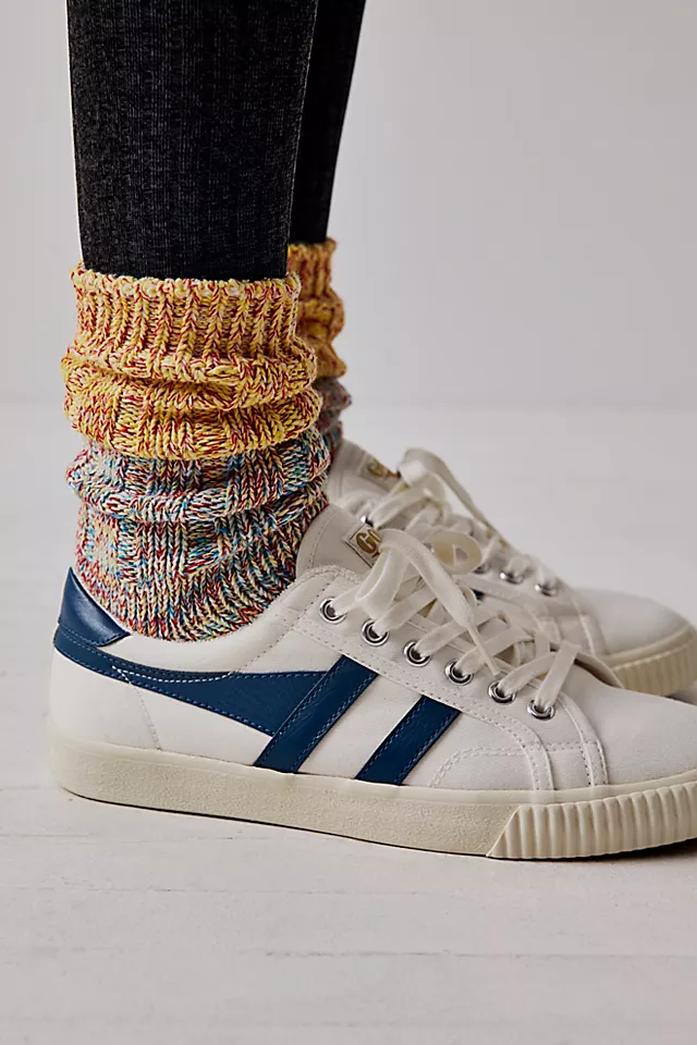 Tennis Mark Cox Sneakers Off White / Vintage Blue