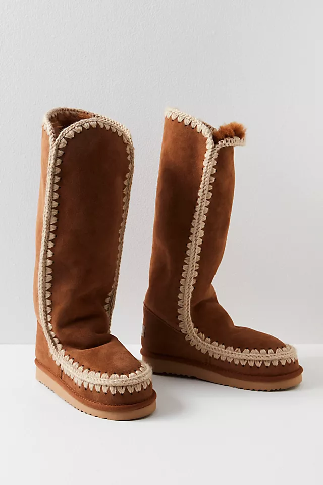 Mou Bergy Boots Cognac