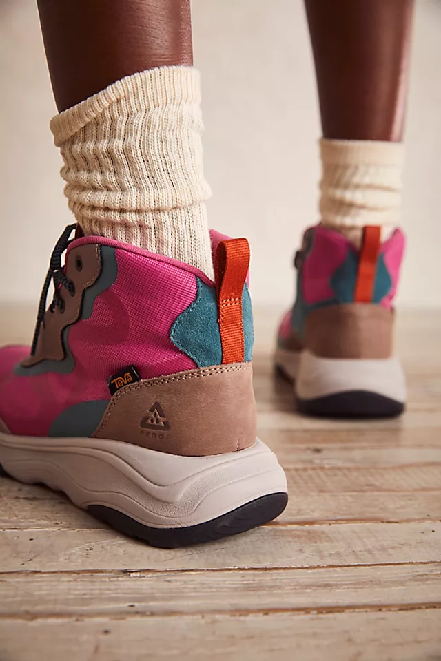 Teva Geotrecca Hiker Boots Caribou / Carmine