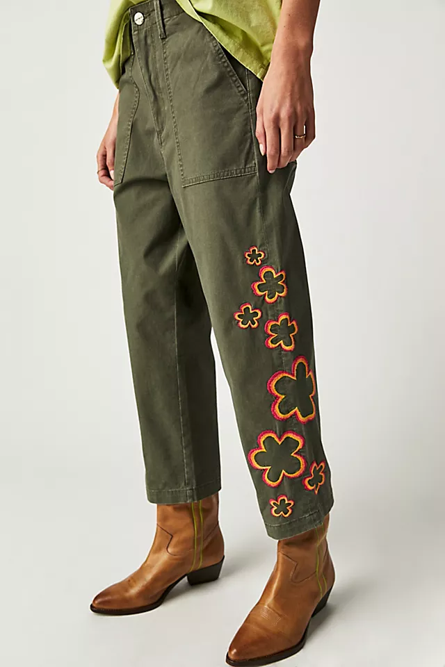 Driftwood Disco Boyfriend Trousers Disco Inferno
