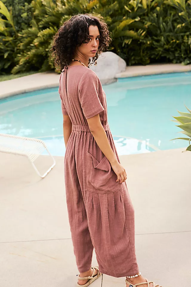 Happy To Be Here One-Piece Withered Rose