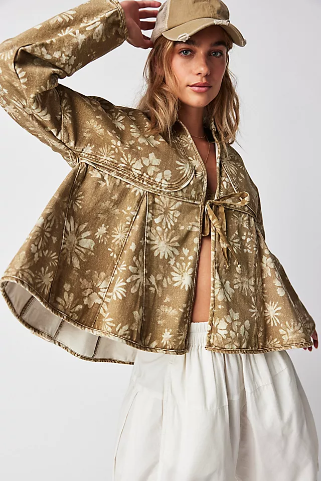 Lua Bed Jacket Olive Combo