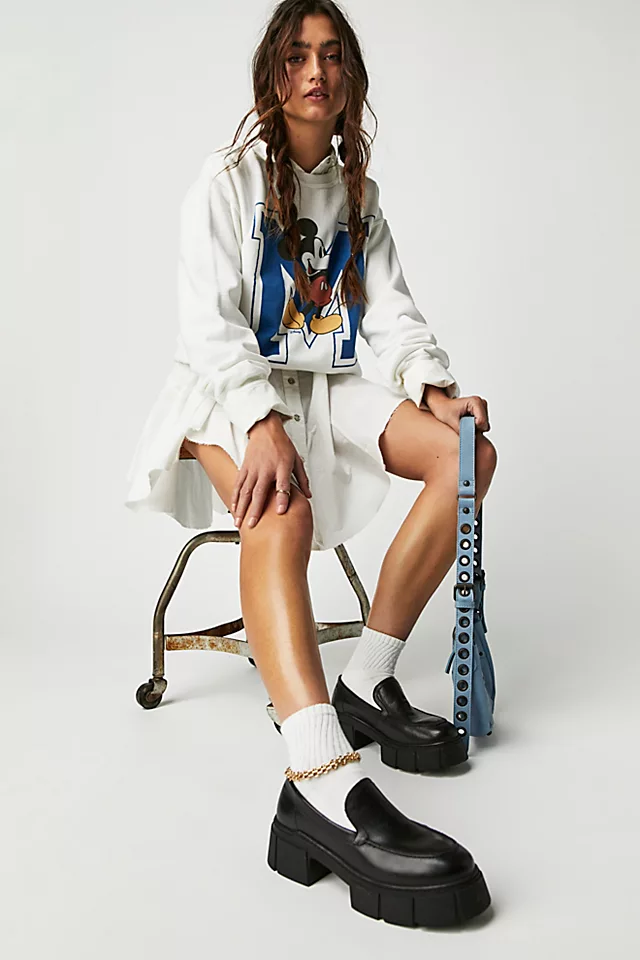 Pax Platform Loafers Black