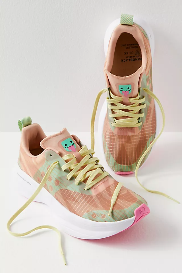 Kaiju Sneakers Aqua Yellow