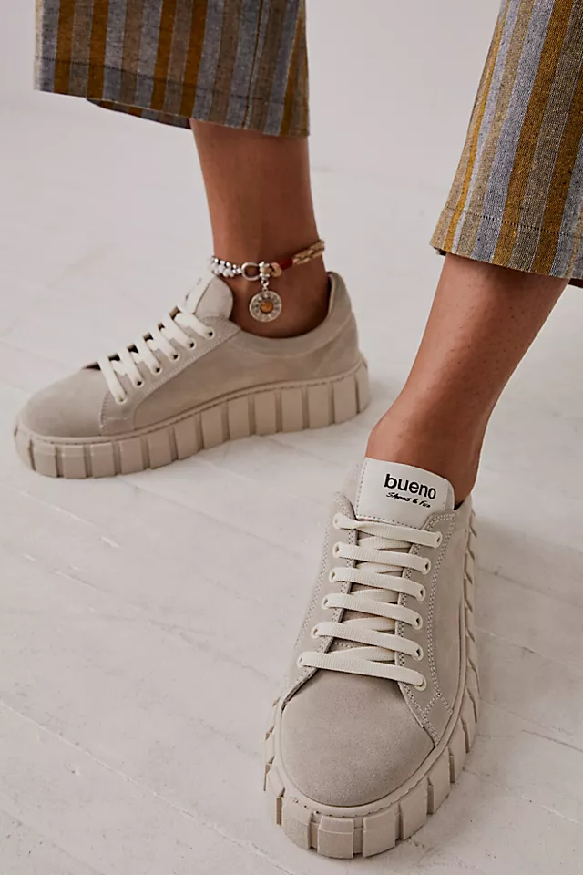 Talia Sneakers Fawn Suede