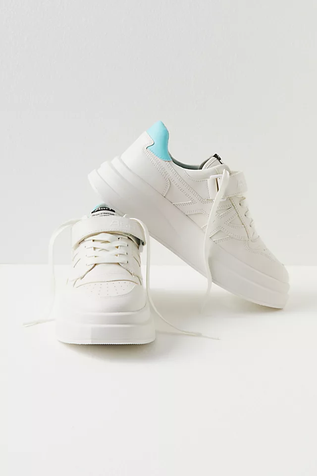 Indy Platform Sneakers White / Aqua
