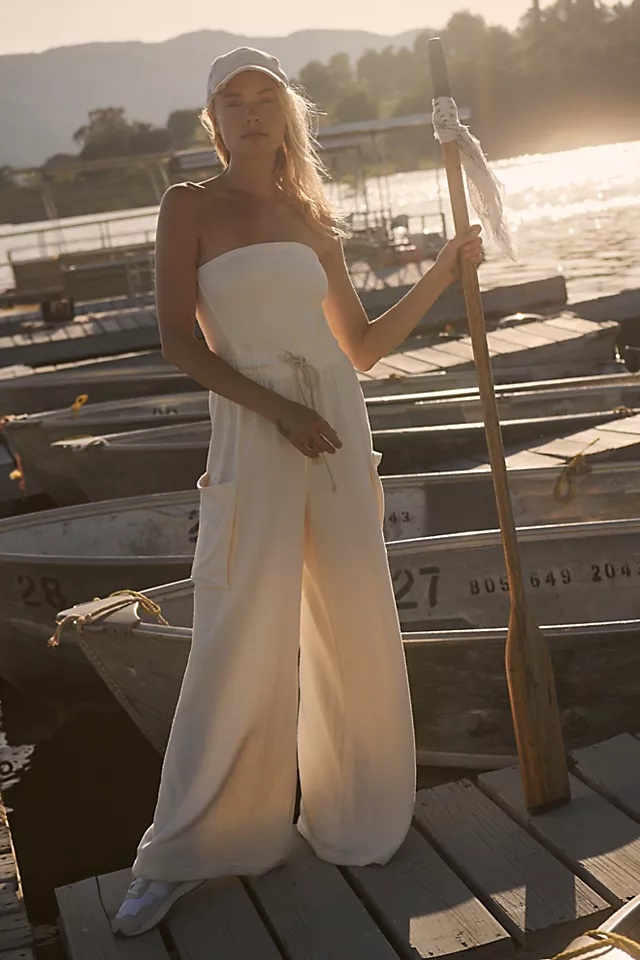 Grand Slam Onesie Ivory