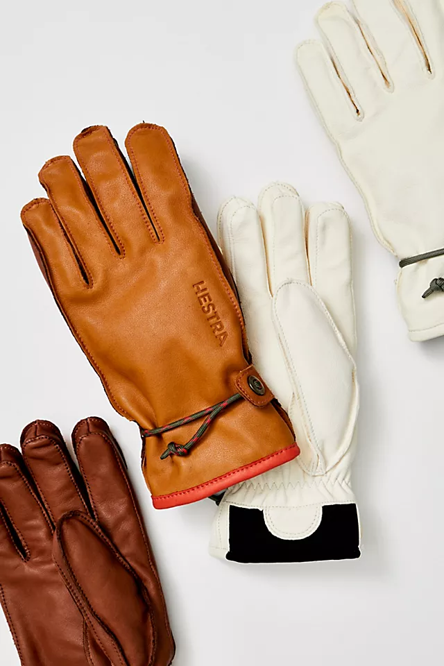 Hestra Wakayama Gloves White