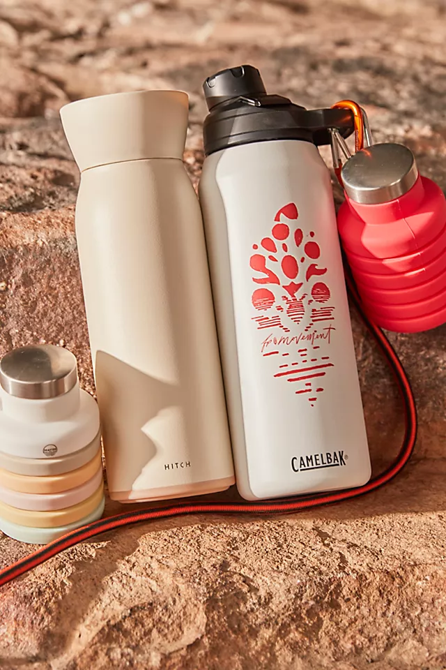 Hitch Water Bottle Natural White