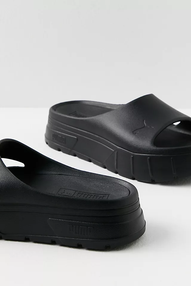 Mayze Stack Injex Sandals Puma Black