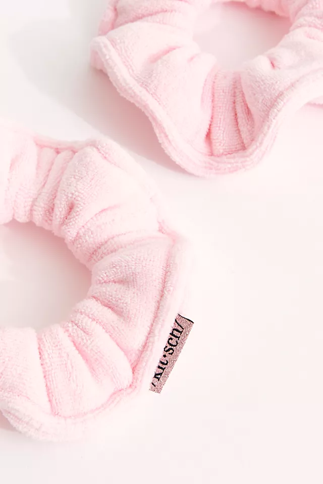 Towel Scrunchie 2-Pack Blush