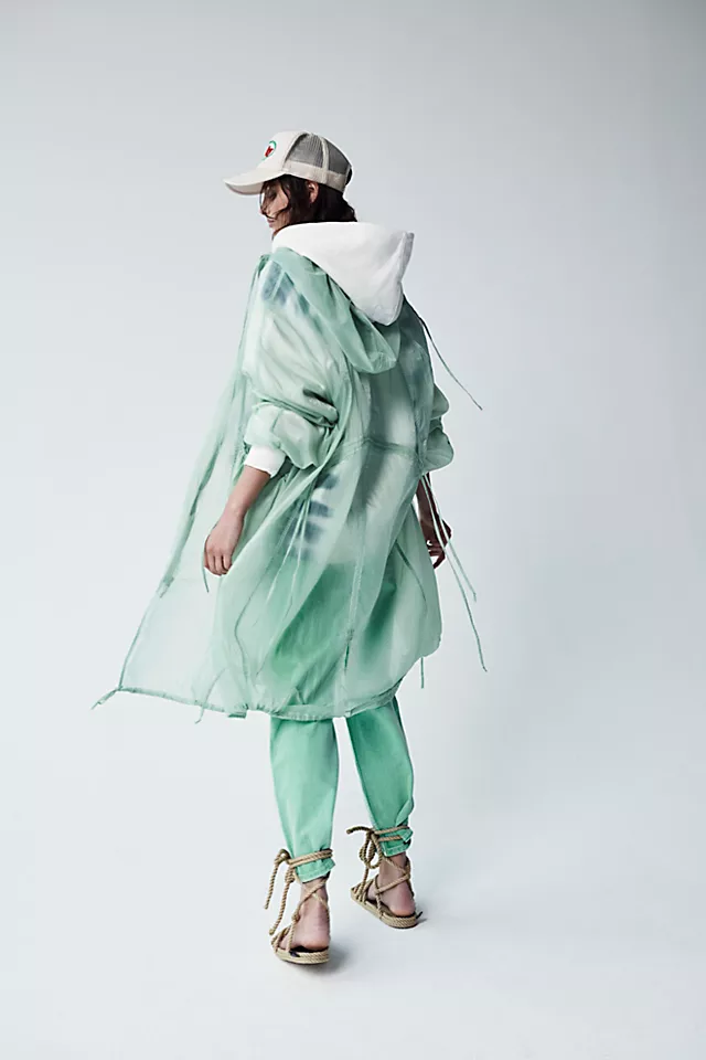 Addie Packable Poncho Sparkling Sage