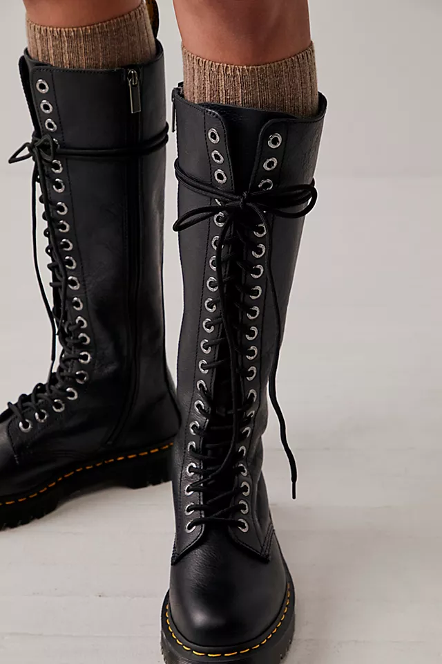 1b60 Bex Lace Up Boot Black