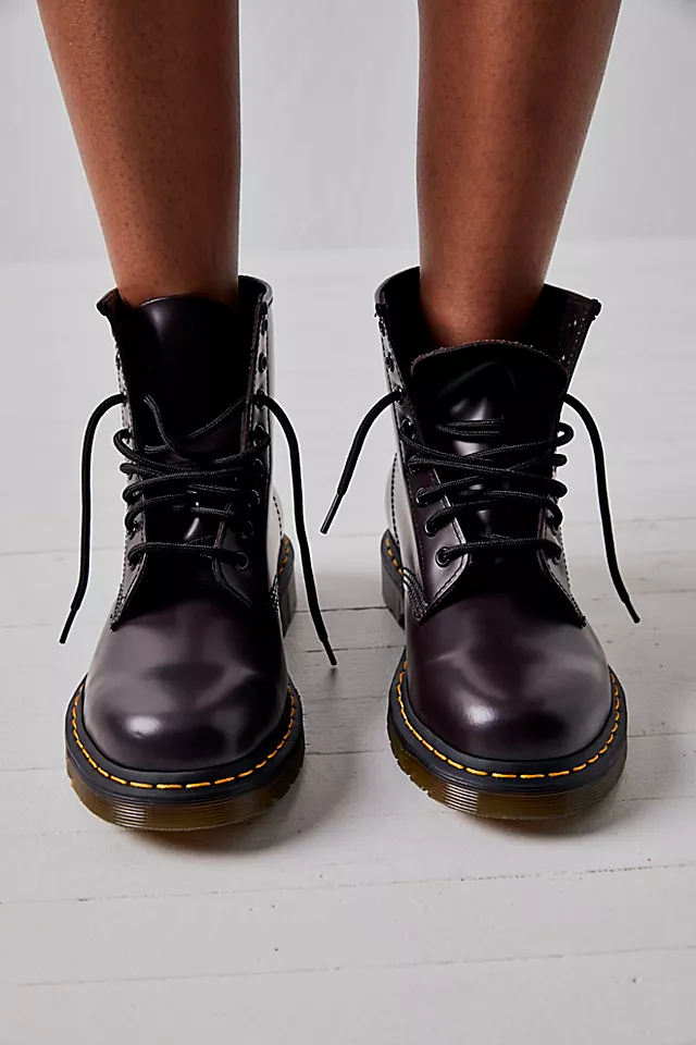 Dr. Martens 1460 Smooth Lace-Up Boots Burgundy