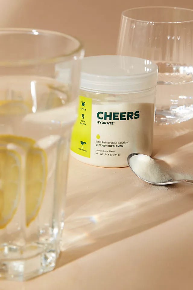 Cheers Hydrate Oral Supplement Lemon Lime