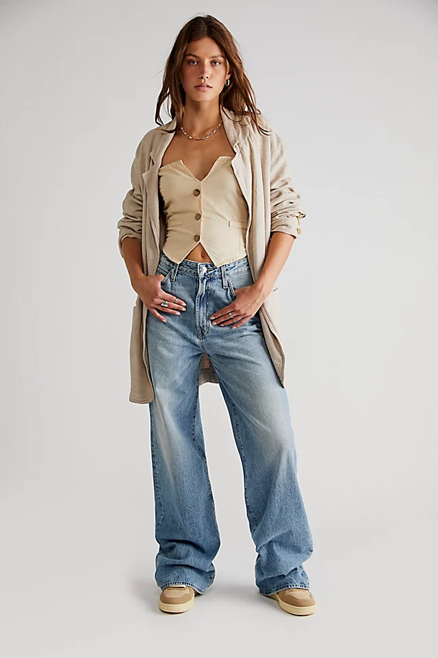 EDWIN Nova Wide-Leg Jeans Crisis